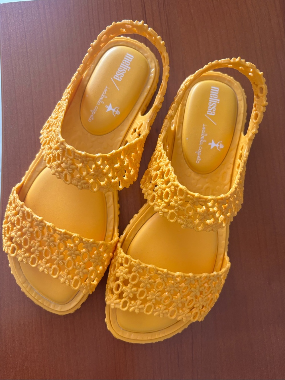 Melissa Floral Cutout Sandals
